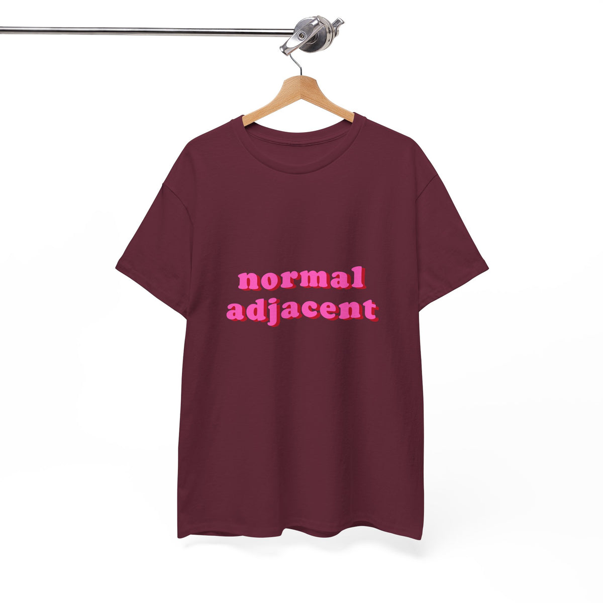 Normal Adjacent T-Shirt for High-Functioning Weirdos by Electrik Land.