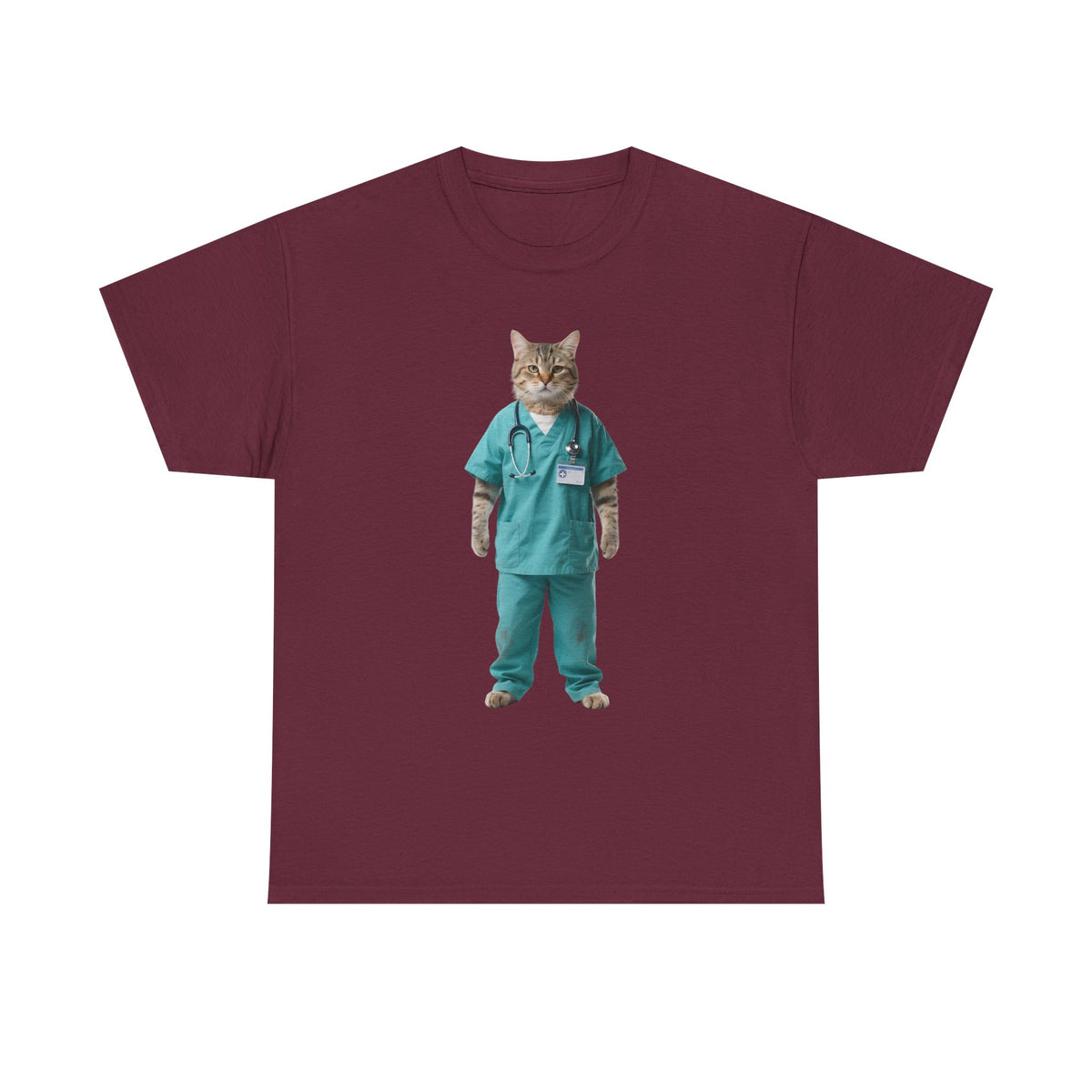Medical Worker Cat - Pets With Day Jobs Unisex T-Shirt