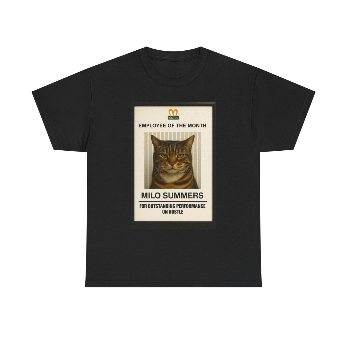 Employee of the Month – Custom Pet Print Unisex Tee