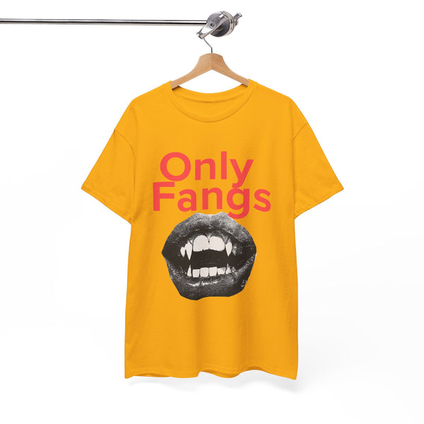 Only Fangs Grunge Vampire Mouth  - Unisex T-shirt