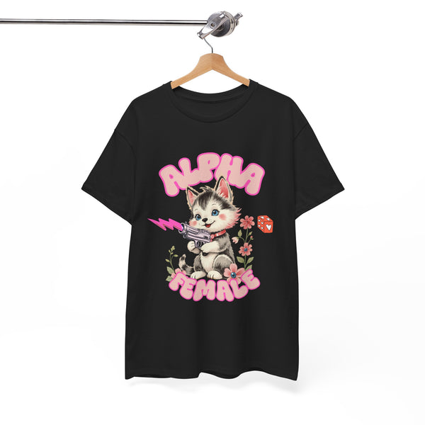 Alpha Female Cat with Ray Gun |  Unisex T-shirt