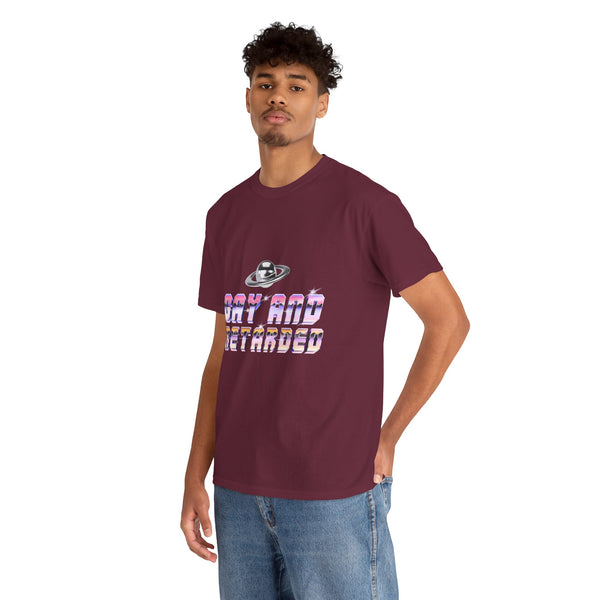 Gay And You Know It Pride UFO T-Shirt by Electrik Land.
