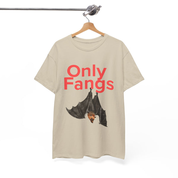 Only Fangs Hanging Bat  - Unisex T-shirt