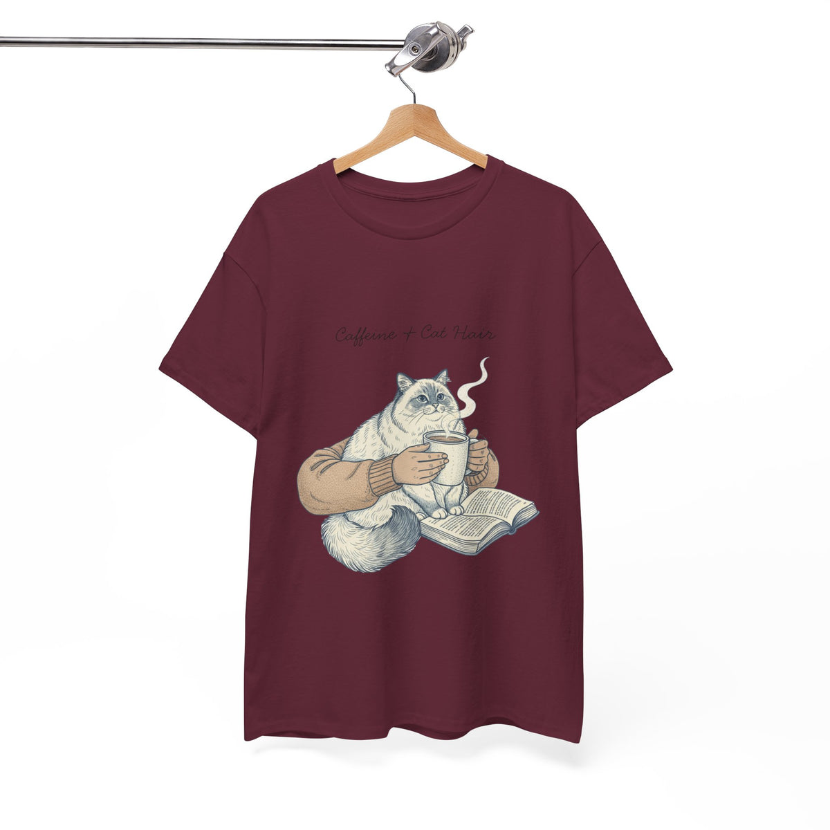 Caffeine And Cat Hair  - Unisex T-shirt