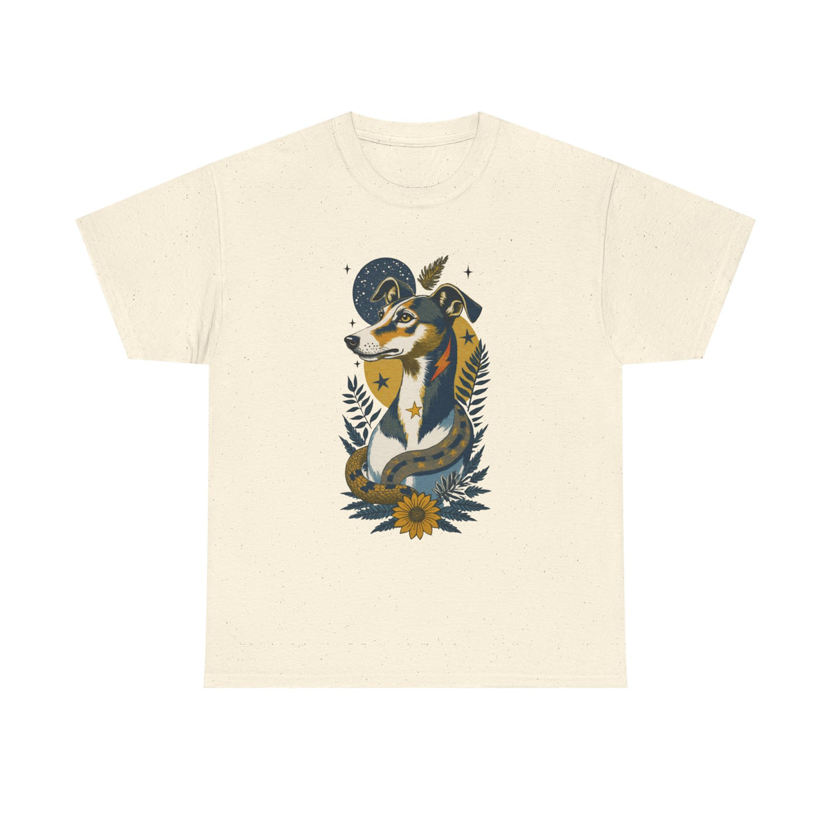 Greyhound Vintage Style Tattoo Graphic T-Shirt