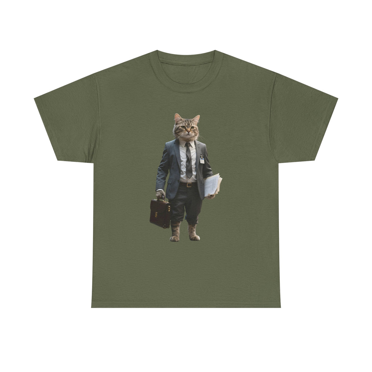 Office Worker Cat - Pets With Day Jobs Unisex T-Shirt
