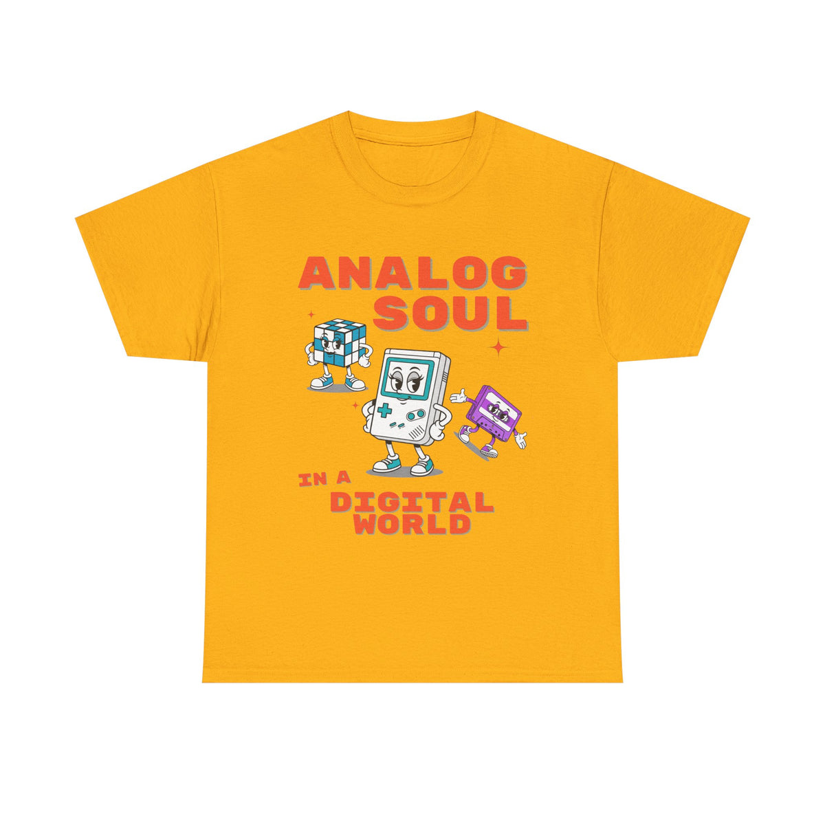 Analog Soul in a Digital World  | Unisex T-shirt