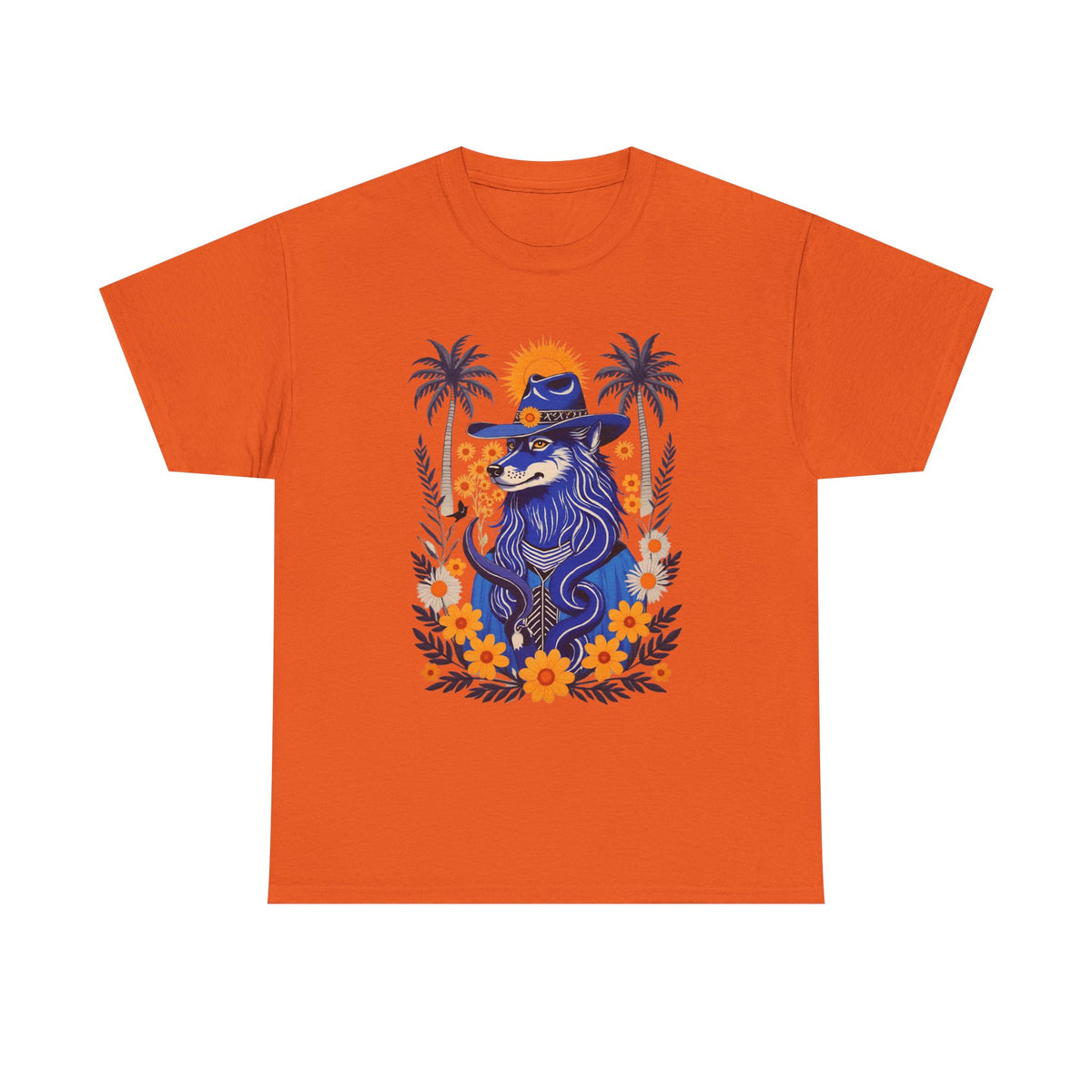 Husky French Vintage Print T-Shirt