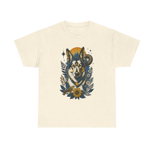 German Shepard 1 Vintage Style Tattoo Graphic T-Shirt