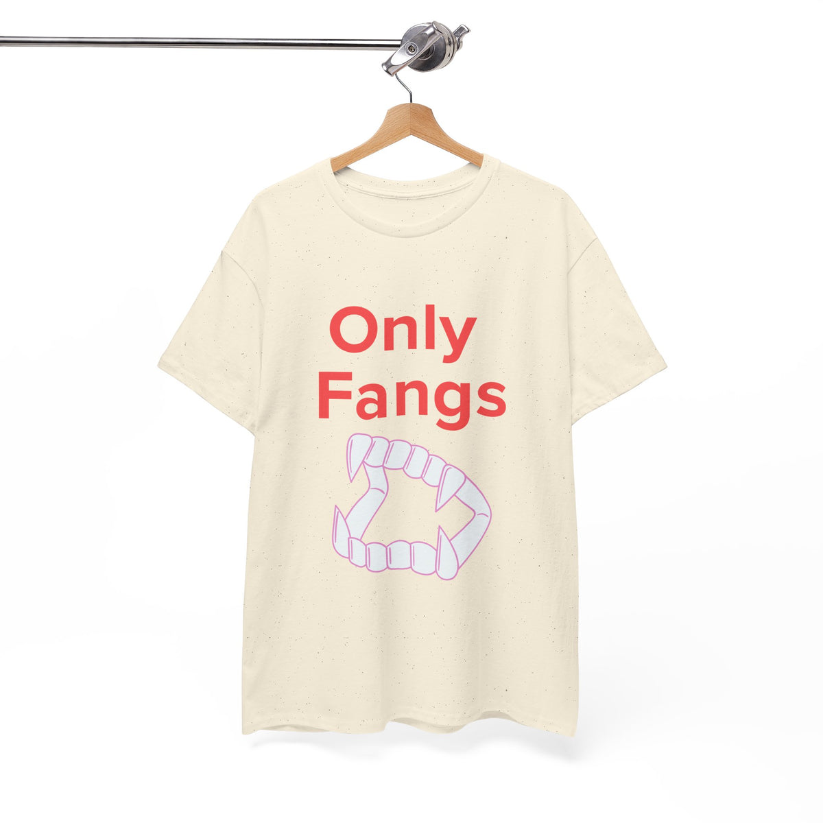 Only Fangs Vampire Teeth - Unisex T-shirt