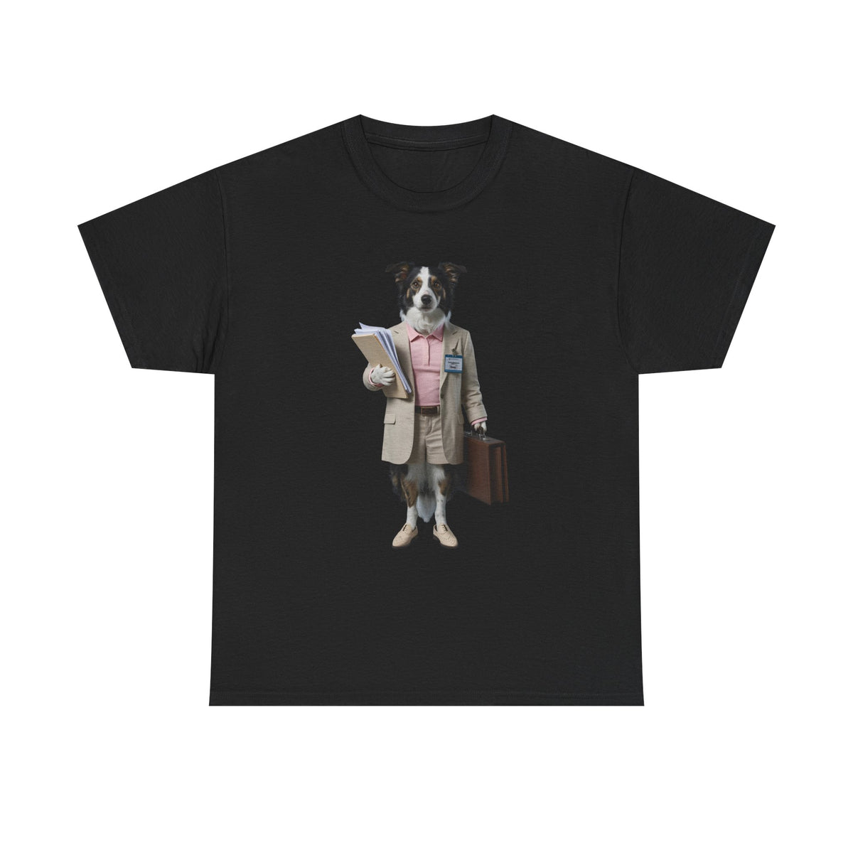 Office Worker Dog - Pets With Day Jobs Unisex T-Shirt