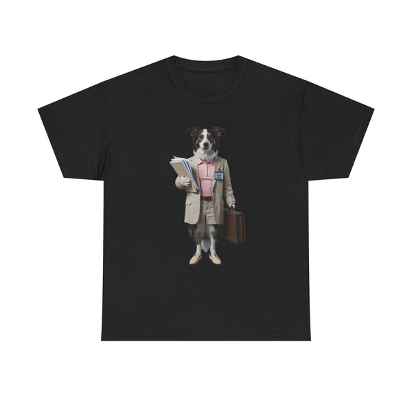 Office Worker Dog - Pets With Day Jobs Unisex T-Shirt