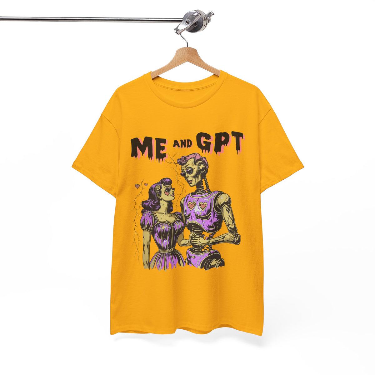 Me & Chat GPT –  AI Lover T-Shirt