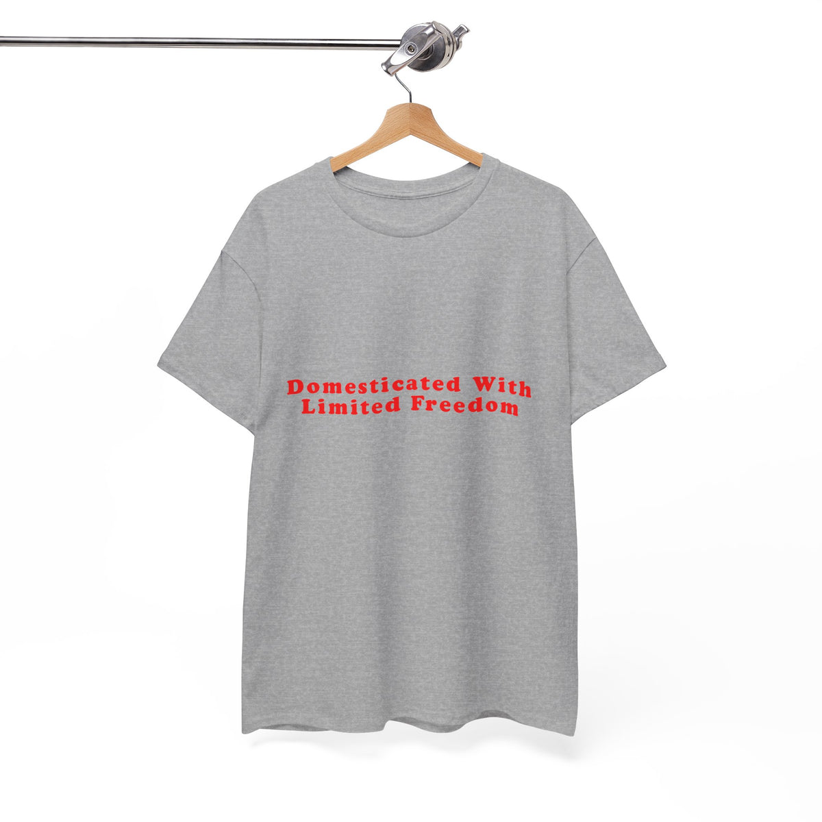 Domesticated With Limited Freedom – Statement T-Shirt by Electrik Land