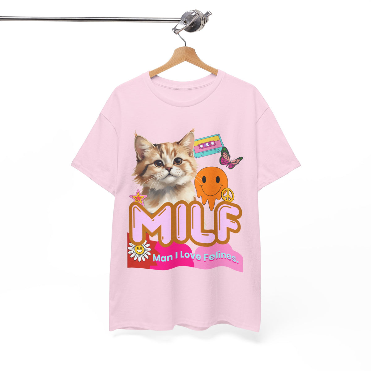 MILF Man I Love Felines - Unisex T-shirt