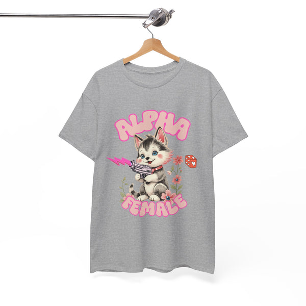 Alpha Female Cat with Ray Gun |  Unisex T-shirt