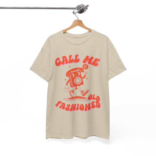 Call Me Old Fashioned Telephone |  Unisex T-shirt