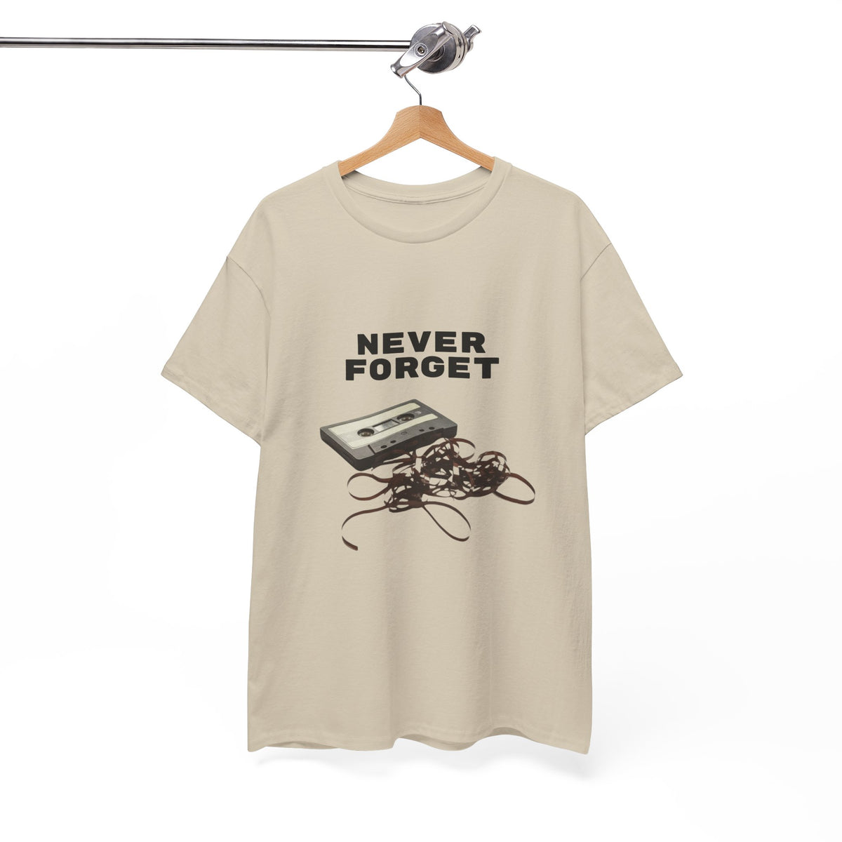Never Forget Cassette Tape  - Unisex T-shirt
