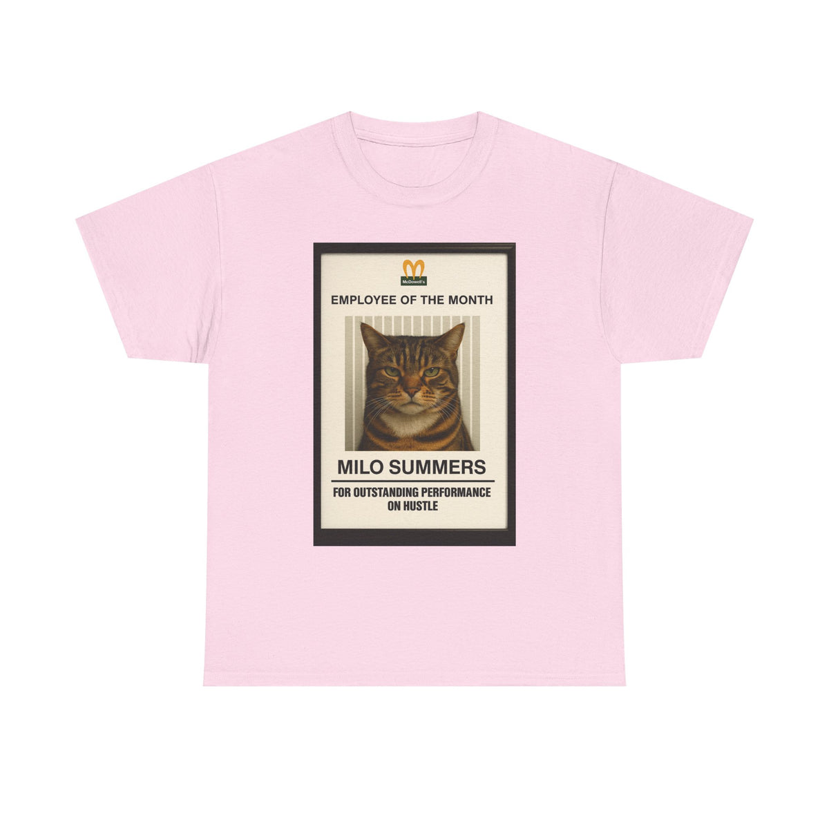 Employee of the Month – Custom Pet Print Unisex Tee
