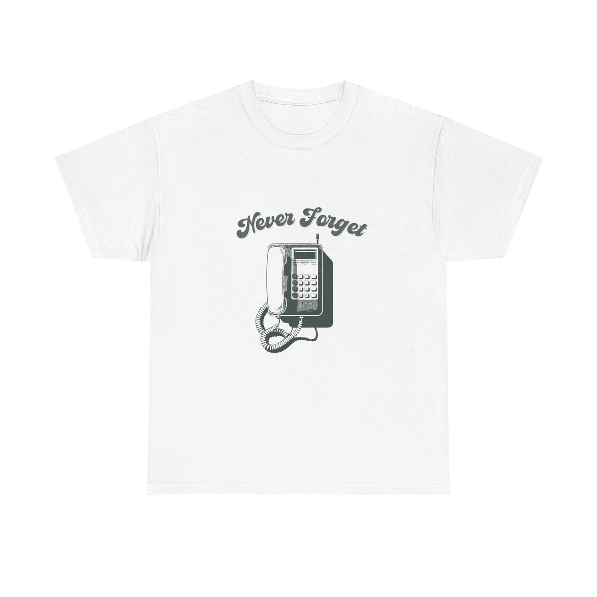 Never Forget Wall Telephone - Unisex T-shirt