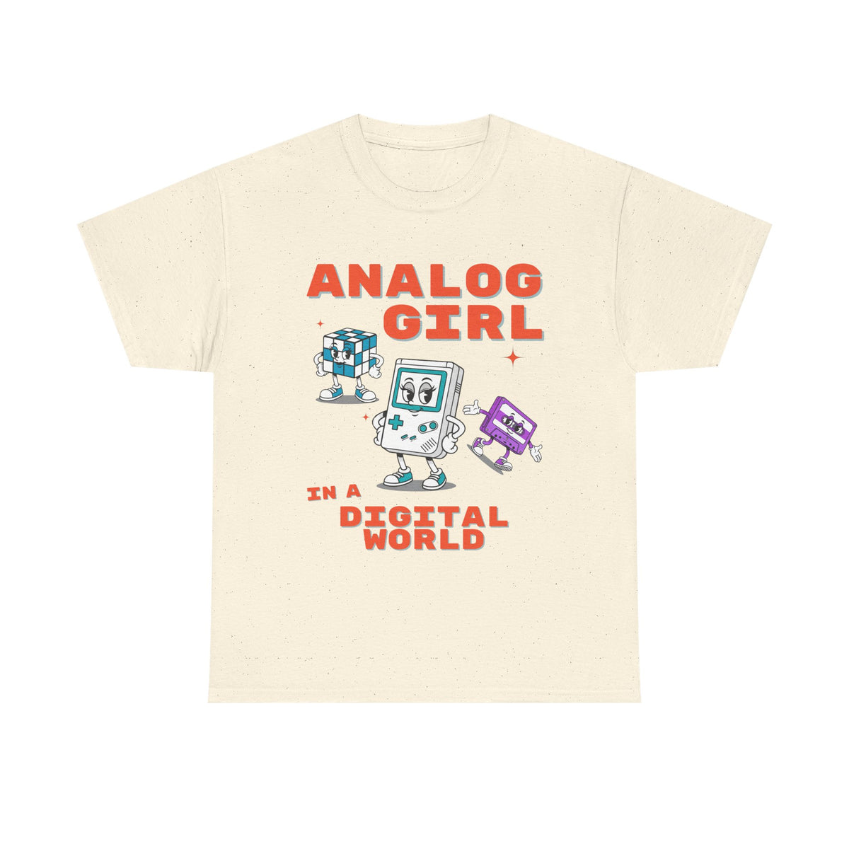Analog Girl in a Digital World  | Unisex T-shirt