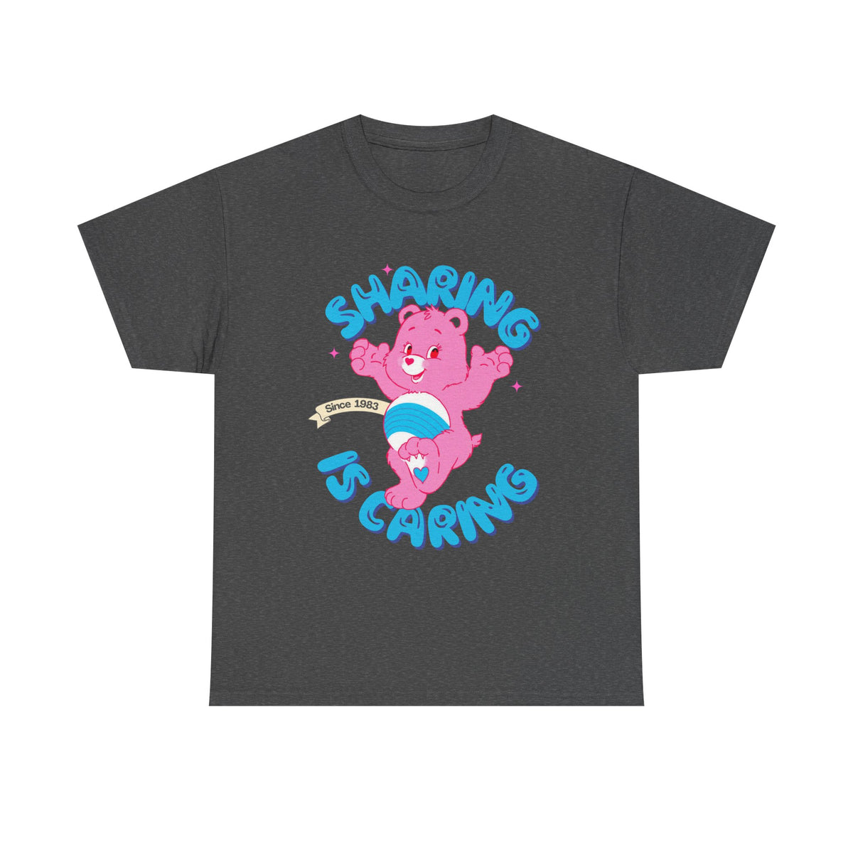 Sharing is Caring Pink/ Blue | Care Bear Unisex T-shirt