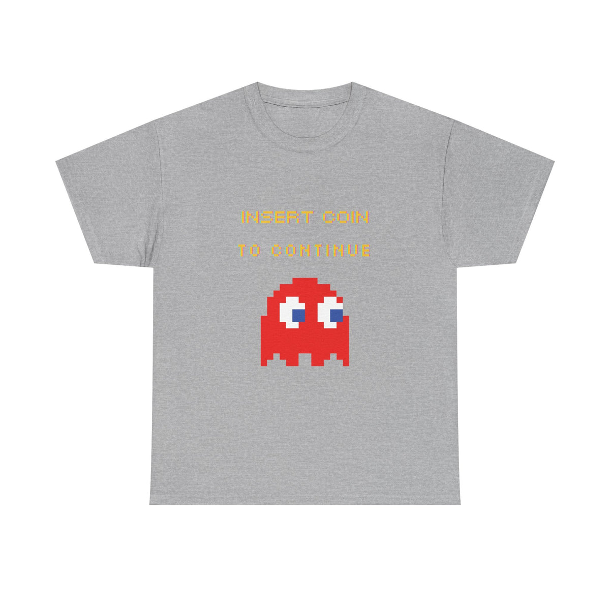 Insert Coin To Continue Pac Man  | Unisex T-shirt