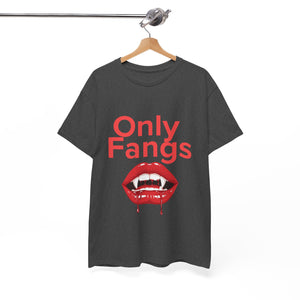 "Love this brands designs. They design it all themselves apparently. I bought the cool Only Fangs Vampire T !"