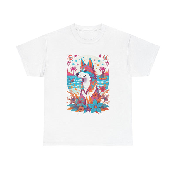 Husky Pop Psychedelic T-Shirt