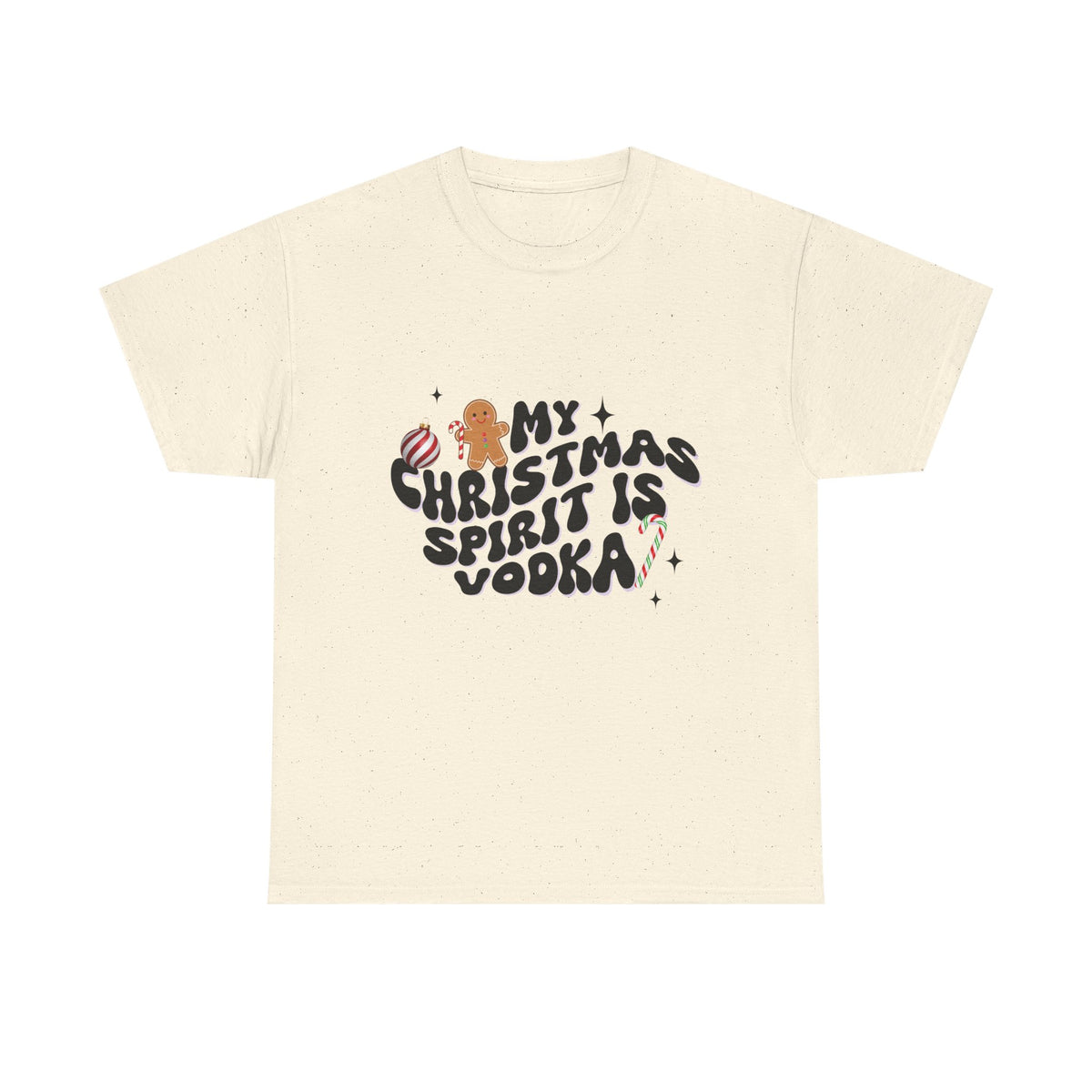 My Christmas Spirit Is Vodka - Unisex T-shirt