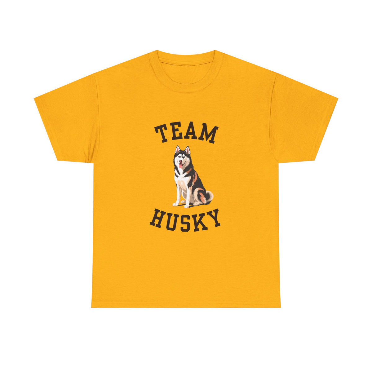 Team Husky Vintage Style Varsity  T-Shirt