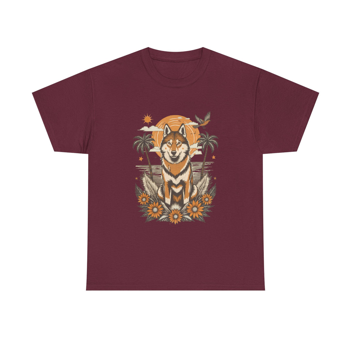 Husky Retro Surf T-Shirt