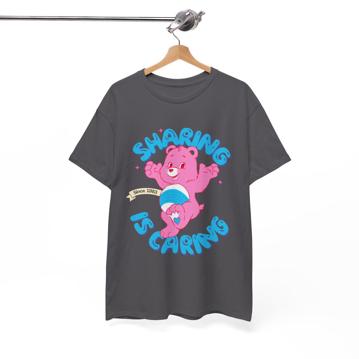 Sharing is Caring Pink/ Blue | Care Bear Unisex T-shirt