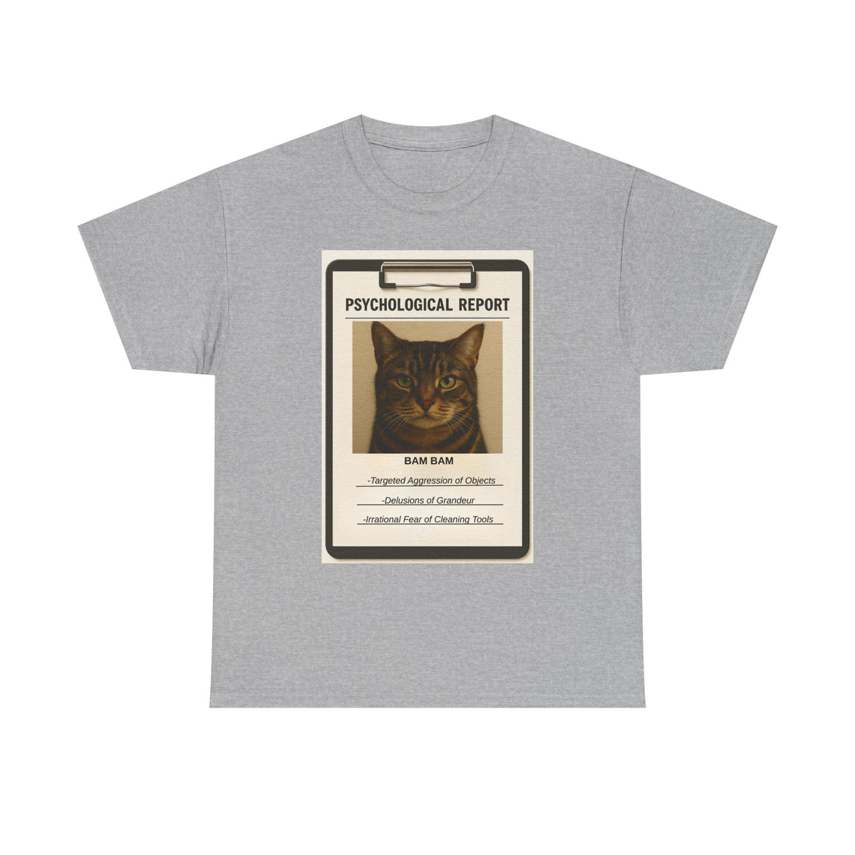 Psychological Report for your Pet - Custom Unisex Tee