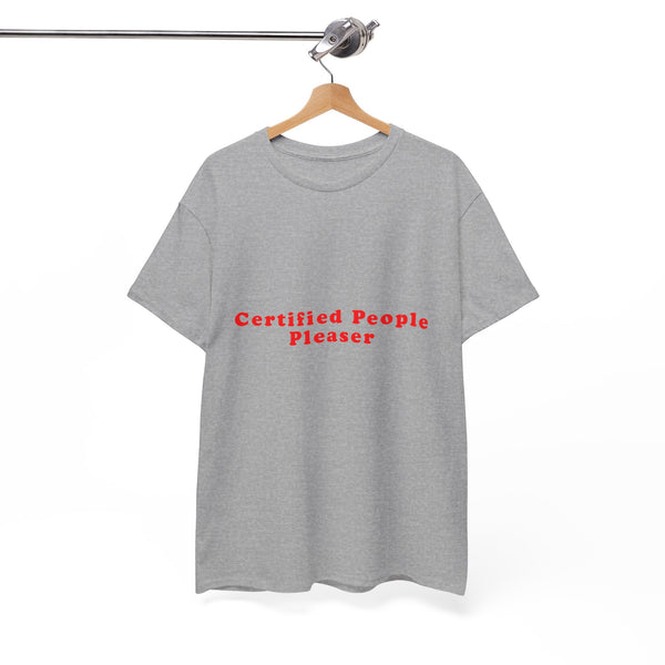 Certified People Pleaser – Statement T-Shirt by Electrik Land