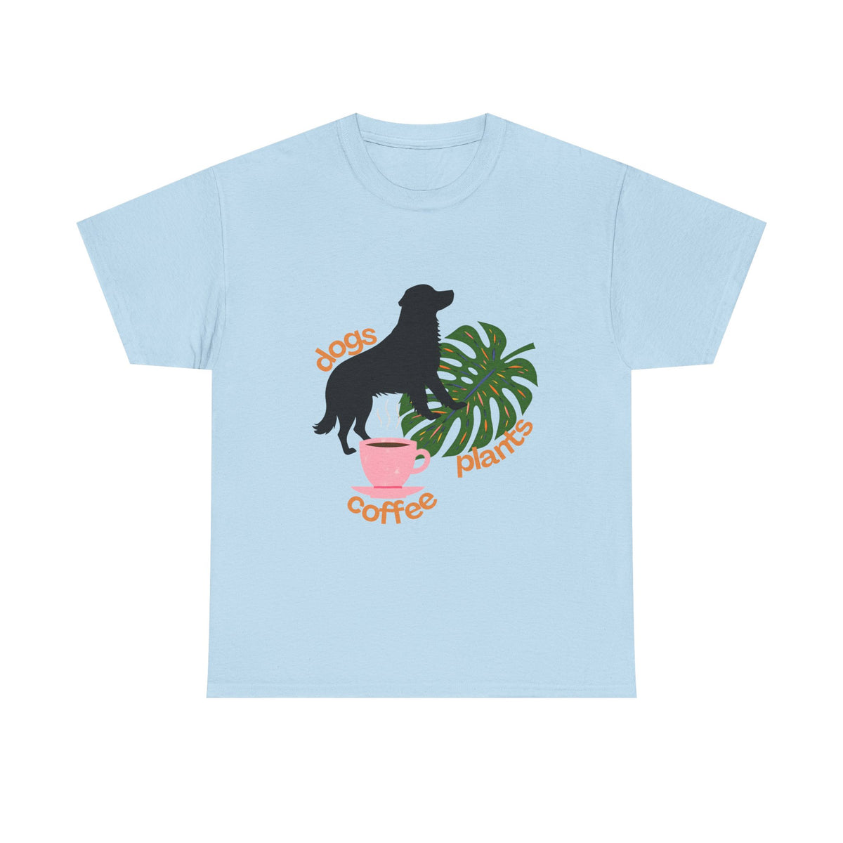 Plants Coffee Dogs  | Unisex T-shirt