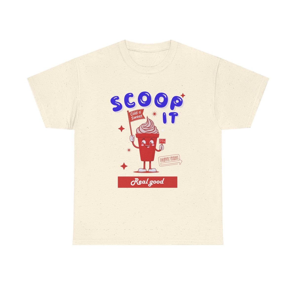 Scoop It Real Good Retro Ice Cream - Unisex T-shirt
