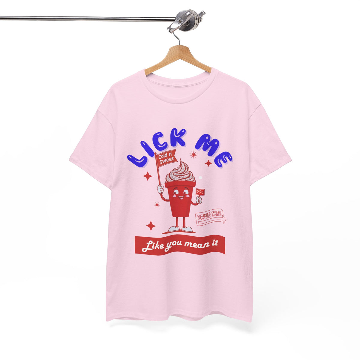 Lick Me Like You Mean It Retro Ice Cream - Unisex T-shirt