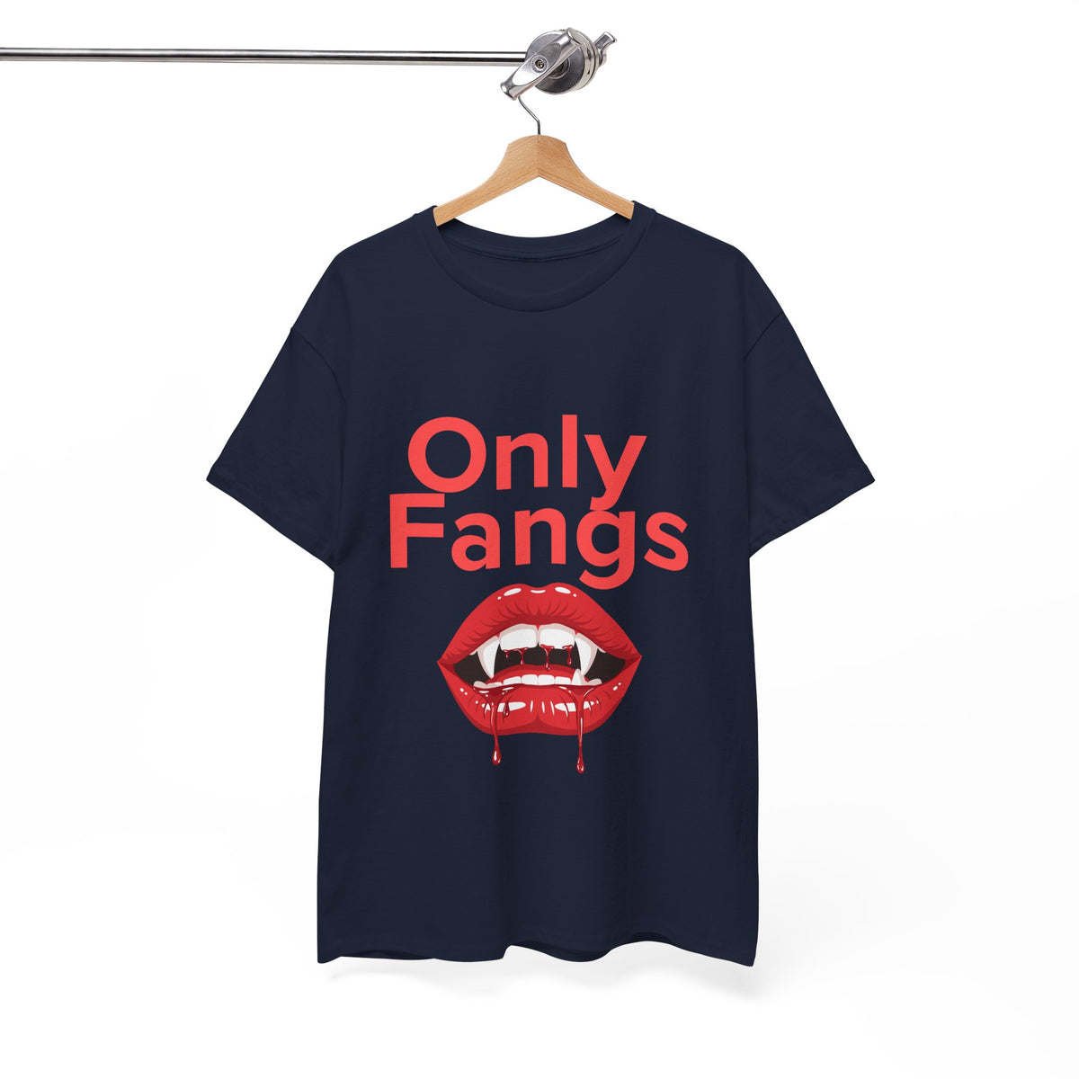 Only Fangs Vampire Lips - Unisex T-shirt