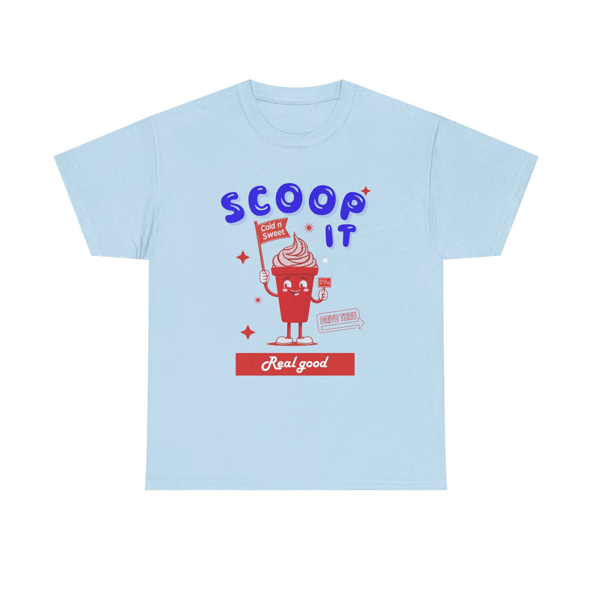 Scoop It Real Good Retro Ice Cream - Unisex T-shirt