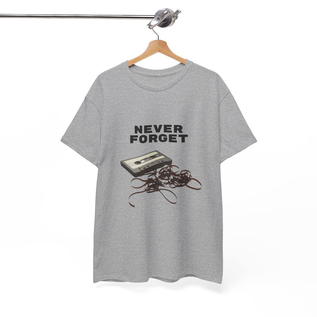 Never Forget Cassette Tape  - Unisex T-shirt