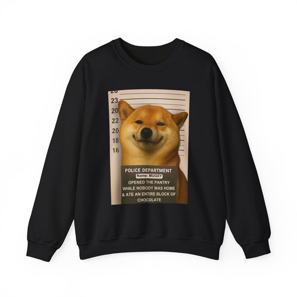 Pet Mugshot Custom Print - Unisex Crew Sweater