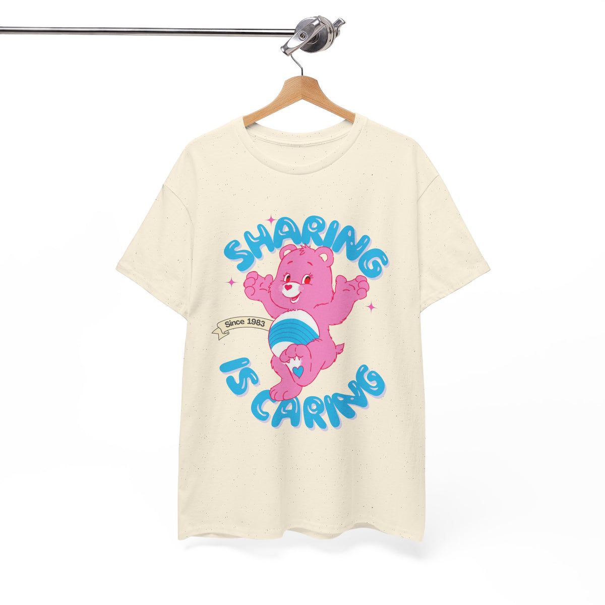 Sharing is Caring Pink/ Blue | Care Bear Unisex T-shirt