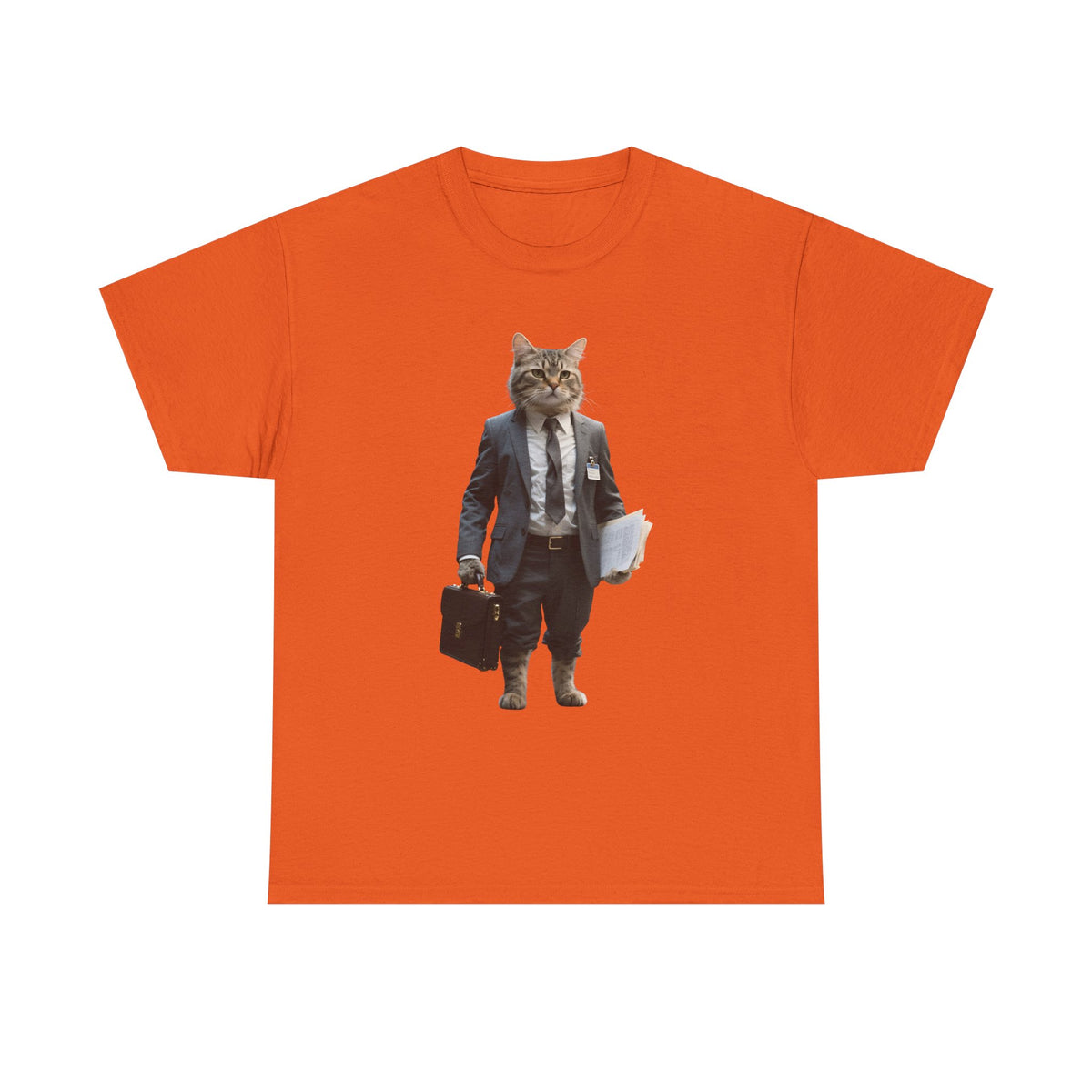 Office Worker Cat - Pets With Day Jobs Unisex T-Shirt