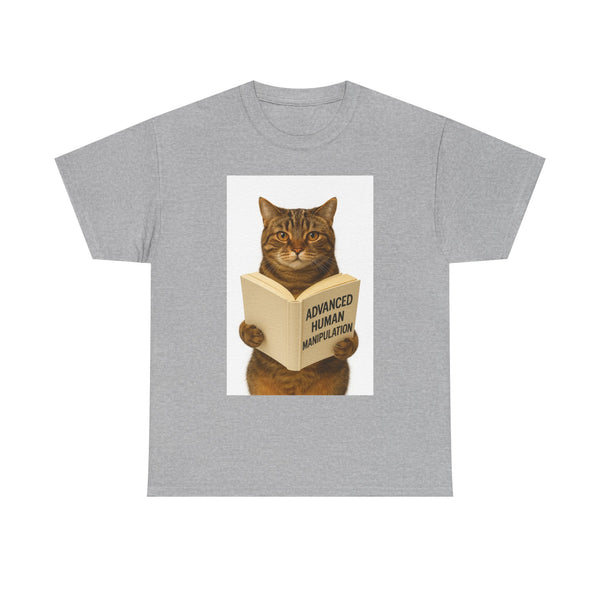 Your Pet Reads a book. Custom T-Shirt.