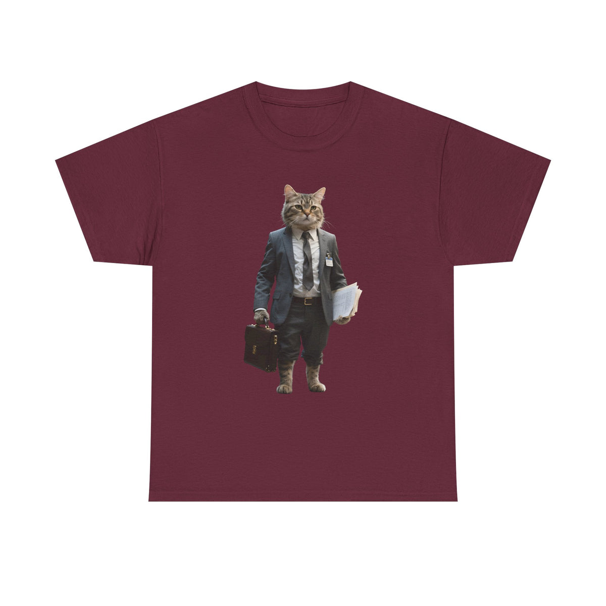 Office Worker Cat - Pets With Day Jobs Unisex T-Shirt