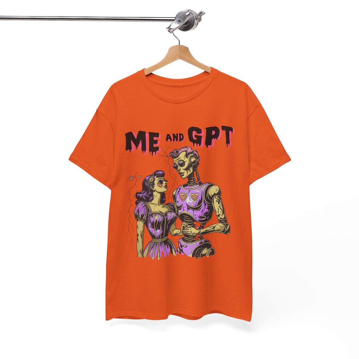 Me & Chat GPT –  AI Lover T-Shirt