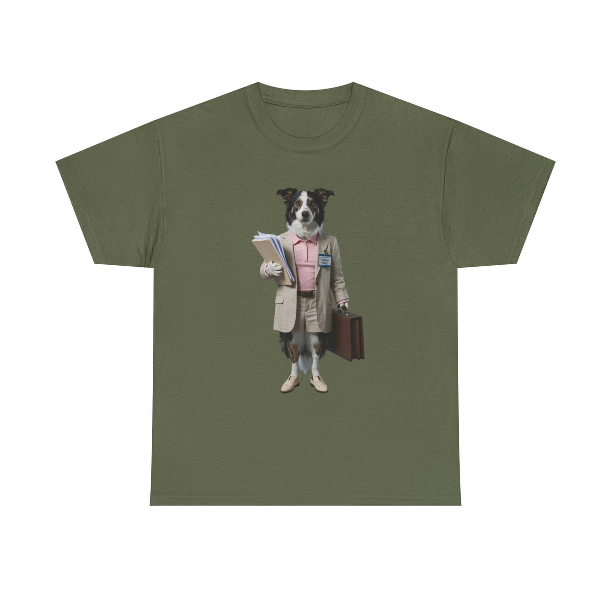Office Worker Dog - Pets With Day Jobs Unisex T-Shirt