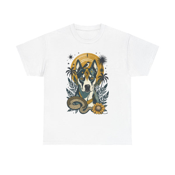 Pit Bull Vintage Style Tattoo graphic T-Shirt