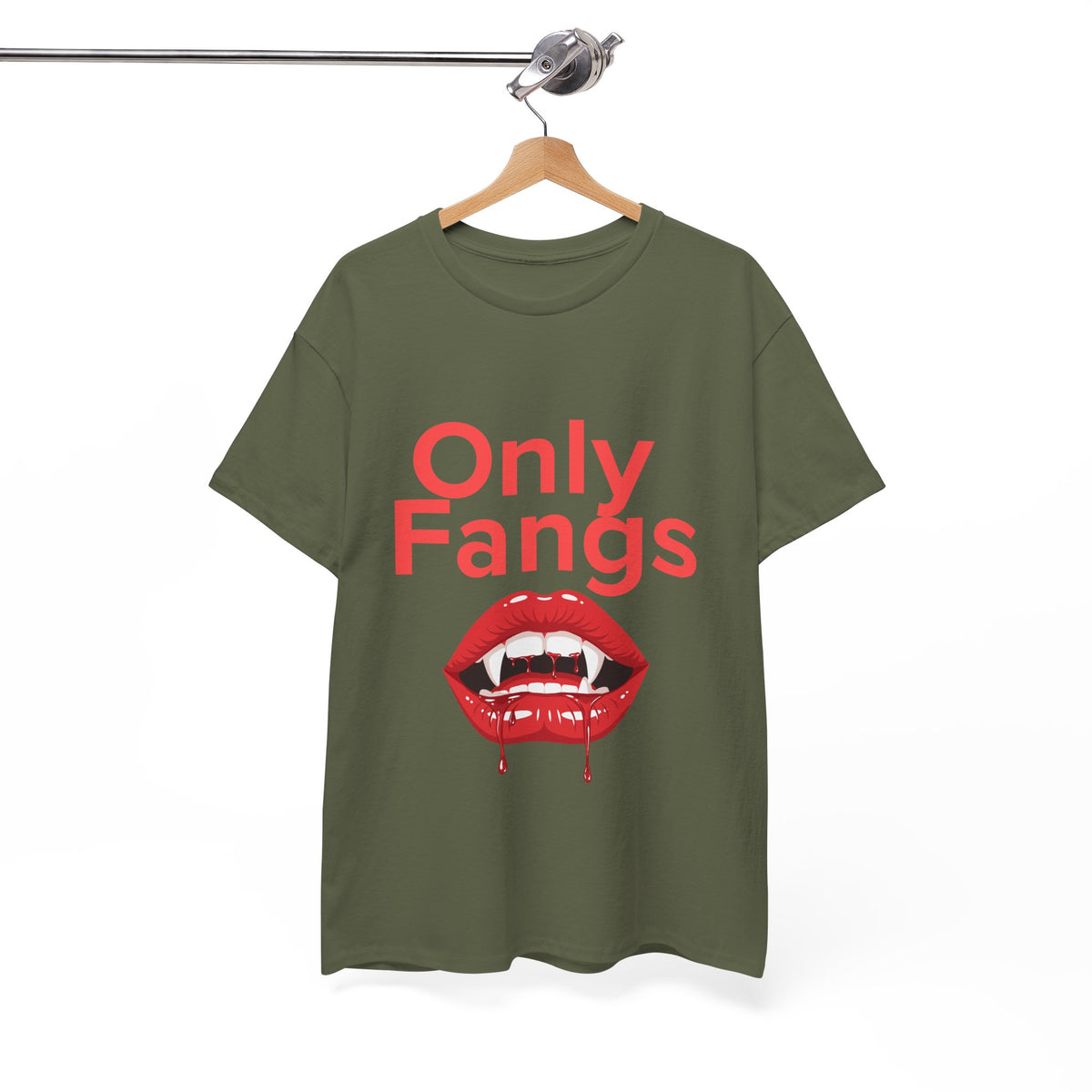 Only Fangs Vampire Lips - Unisex T-shirt